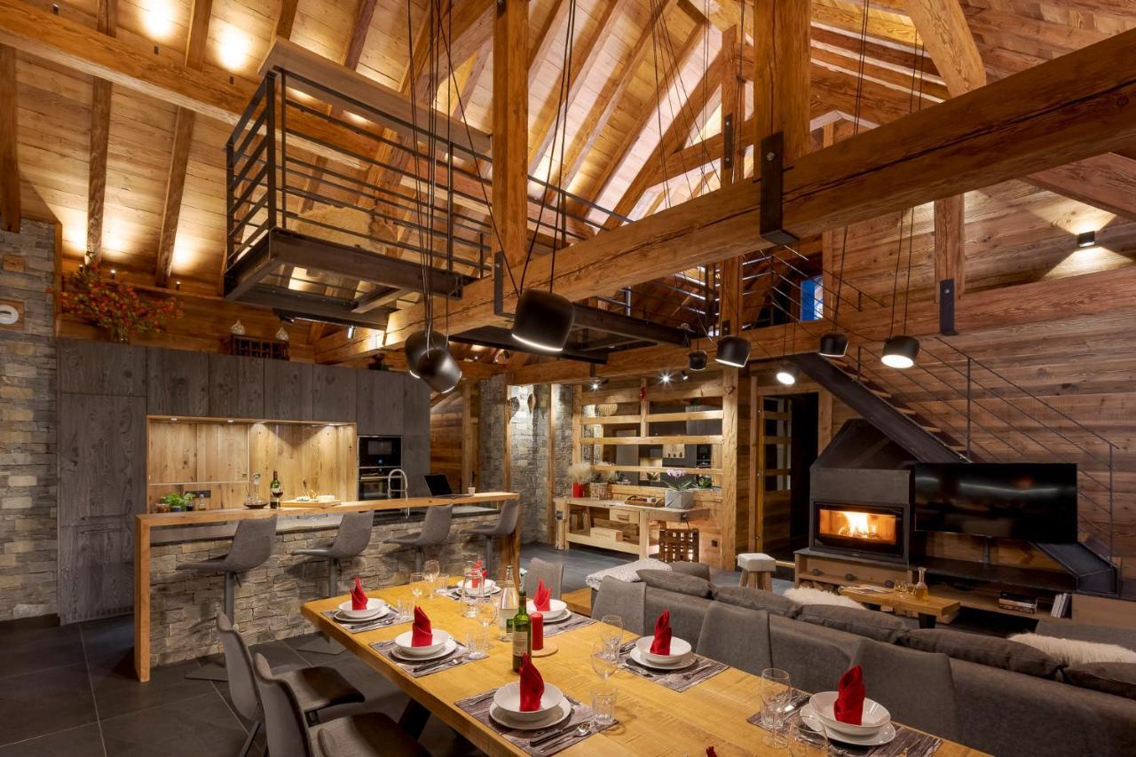 Chalet Prestige L'Atelier Lodge Ле-дез-Альп Екстер'єр фото